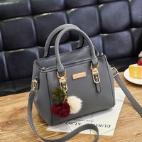 Star Vintage Damenhandtasche Wasserdichte Große Kapazität PU-Leder+Polyester Reißverschluss Schulter-Umhängetasche