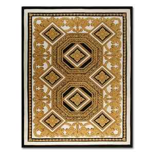 พรมขนสัตว์แบบห่วงเชือกเส้นใยวิสคอสมีมือทันสมัยทันสมัยพรมทำด้วยมือเนื้อนุ่มเป็นมิตรต่อสิ่งแวดล้อมซักได้กันลื่นสำหรับบ้านโรงแรม - Product Image 3