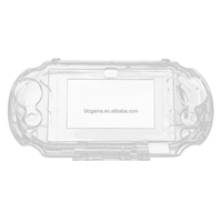 Coque de remplacement pour PS Vita PSV2000, pièces de réparation, coque de protection en cristal pour PS Vita PSV 2000