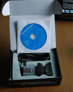 MDA1300ポータブルUSBズームデジタル顕微鏡高解像度センサーメタルシェルとビッグフォーカシングホイール付きヘアチェック - Product Image 6