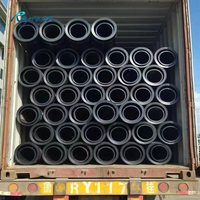 Tuyau d’irrigation flexible en PE100 HDPE, haute pression, léger et facile à installer pour l’alimentation en eau des terres