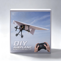 Avion en papier électrique DIY, modèle planeur, pour collégiens, origami fait main, résistant aux chutes, cadeau éducatif pour l'extérieur