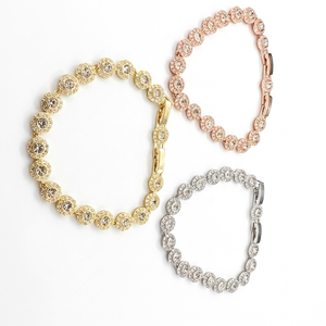 Set di <span class=keywords><strong>Collana</strong></span> e Orecchini di Lusso <span class=keywords><strong>con</strong></span> Cristalli CZ Rotondi per Donna, Gioielli alla Moda, Idea Regalo - Product Image 3