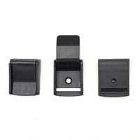 Attaches robustes en plastique avec boucle à came, clips de réglage et pinces pour sacs, bagages et équipements de plein air