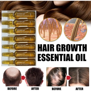 Venta al por mayor propia marca Anti-pérdida de cabello ampolla esencia regeneración del cabello - Product Image 2
