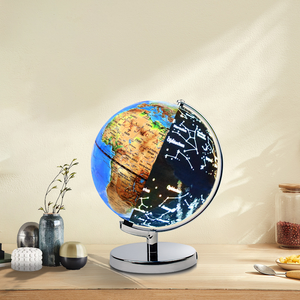 Globe du <span class=keywords><strong>monde</strong></span> éducatif de 8 pouces lumière LED intégrée avec <span class=keywords><strong>carte</strong></span> du <span class=keywords><strong>monde</strong></span> et vue constellation <span class=keywords><strong>carte</strong></span> du <span class=keywords><strong>monde</strong></span> Globe lumineux LED - Product Image 6