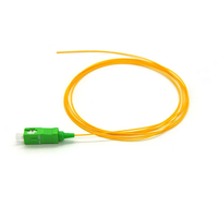 Low Loss Fiber Pigtail SC LC ST FC UPC APC Singlemode Simplex MM OM3 OM4 0.9mm LSZH Fiber Optic Pigtail