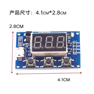 Módulo Generador de Señal de Onda Cuadrada y Rectangular de 2 Canales PWM con Frecuencia y Ciclo de Trabajo Ajustables para Control de Motor Paso a Paso - Product Image 4