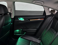Luz Ambiental de 64 Colores para Honda Civic FC1 10.ª Generación 2016-2021, Cubierta de Tweeter, Iluminación Interior LED, Accesorios de Lectura