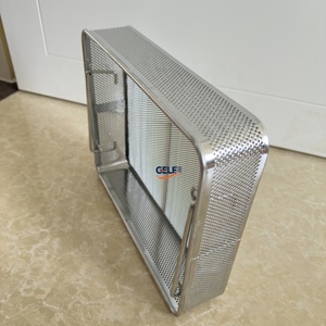 Panier de stérilisation à haute température en acier inoxydable BS-2700 avec poignée pour une utilisation en cuisine - Product Image 6
