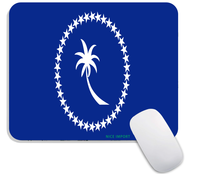 Tapis de souris avec drapeau des Bermudes pour hommes et femmes, base en caoutchouc antidérapante, tapis de bureau pour ordinateur portable, PC, jeux, maison ou bureau