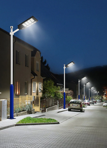 Farola Solar Inteligente IP65 Todo en Uno con Sensor de Movimiento para Iluminación de Carreteras al Aire Libre - Product Image 2
