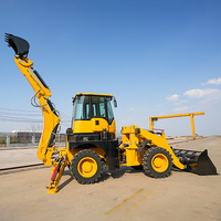 Chargeuse-pelleteuse WZ40-30 à vendre, capacité de charge de 3 tonnes, godet de chargeur frontal de 1,7 m³, profondeur de fouille de 4 m