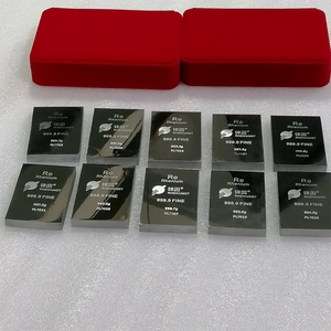 Rheniumet <span class=keywords><strong>PL</strong></span>-02 Re9999 高纯铑方板 1公斤 投资级稀有金属 不溶性金属 - Product Image 5