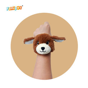 Famipet Fabricant en gros, nouvelle conception personnalisée, bracelet en peluche douce en forme d'animal en peluche, bracelet à pression pour enfants - Product Image 5