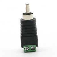 Adaptor Audio Mono TS 3.5mm Grosir ke Terminal Blok Sekrup 2 Pin untuk Kabel DIY ABS