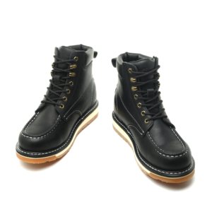 Bottes <span class=keywords><strong>de</strong></span> travail en cuir Woodland à semelle huilée, chaussures <span class=keywords><strong>de</strong></span> sécurité <span class=keywords><strong>Goodyear</strong></span> pour hommes, bottes <span class=keywords><strong>de</strong></span> sécurité marron à embout d'acier, chaussures <span class=keywords><strong>de</strong></span> sécurité à semelle extérieure en caoutchouc - Product Image 3
