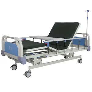 Draagbare Drie Functionele Icu Ziekenhuisbed In Hoogte Verstelbaar Medisch Bed