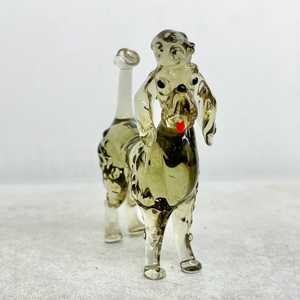Figura de Poodle de Cristal Hecha a Mano, Arte Decorativo, Escultura de Animal de Estilo Pop Art, Decoración de Mesa, Adorno para Sala de Estar, Boda, 1 Pieza - Product Image 1