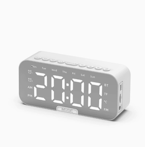 2026 GRAN OFERTA Modelo Privado Altavoz P6/G9/T1 Reloj Despertador Audio de Escritorio Tarjeta de Regalo Voz Inteligente Venta Directa de Fábrica - Product Image 2