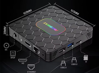 TV Box Android 14 con Imagen Nítida, 4K UHD HDR10+, WiFi 6, Versión Global, Stream Box