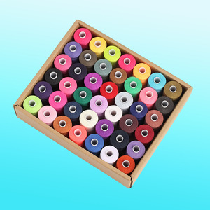 Kit de hilo de coser de poliéster 40/2 de 42 colores, 1000 yardas cada uno para coser <span class=keywords><strong>y</strong></span> bordar <span class=keywords><strong>a</strong></span> <span class=keywords><strong>mano</strong></span> - Product Image 2