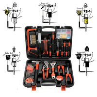 Coffret Cadeau Électricien avec Foret en Acier au Carbone, Boîte à Outils Personnalisable et Outil Combiné Manuel pour Réparation et Bricolage à Domicile