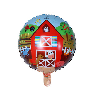 Globo de Helio de Aluminio con Diseño de Pollito Alienígena de <span class=keywords><strong>Happy</strong></span> <span class=keywords><strong>Happy</strong></span> Farm, Versión Brillante, para Fiestas, Animales, Aves de Corral - Product Image 4