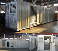 1000kw dynamo générant de l'électricité générateur de puissance moteur diesel 1250kva silencieux générateur diesel auvent