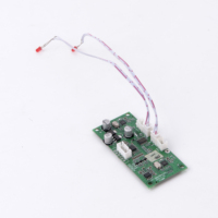 Microphone dynamique sans fil en plastique portable professionnel avec carte récepteur VHF PCB pour une utilisation en conférence et en studio