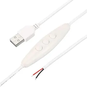 Mini Touch Dimmer Sensor Switch Led Lamp Cord Assembly With Power Button Switch Usb Cable For Pc 5V Led