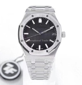 Montre à aiguilles personnalisée de haute qualité, mouvement 4302 d'usine 15500, ultra-fine, sportive, de plongée, en acier inoxydable 904L, étanche 10 bars - Product Image 2