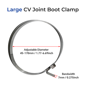 Ydct nhanh chóng khóa Dây đeo khóa ban nhạc uốn kẹp thép không gỉ ổ đĩa tự động trục <span class=keywords><strong>CV</strong></span> Doanh khởi động kẹp <span class=keywords><strong>Kit</strong></span> - Product Image 2