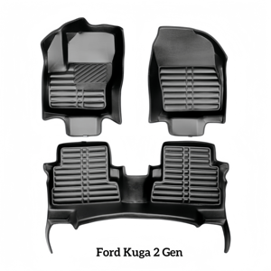 Pour l'aventurier urbain BORNSLLER Ensemble complet de tapis 3D sur mesure pour <span class=keywords><strong>Maverick</strong></span> <span class=keywords><strong>Hybride</strong></span> - Écologique - Garantie de 2 ans - Épaisseur de 10 mm - Product Image 5