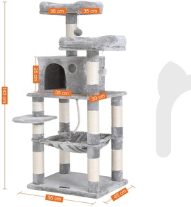 roze 50" krabpaal huis - Product Image 2