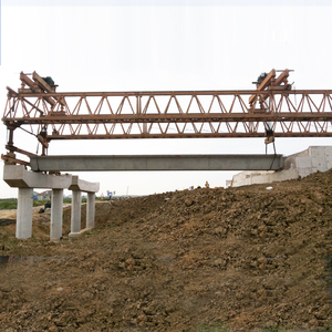 JQJ160-50 trasero alimentación viga truss lanzó puente grúa de pórtico - Product Image 4