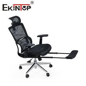 เก้าอี้เกมมิ่ง Ekintop Mesh ปรับระดับความสูงได้ หมุนได้ พร้อมที่พักเท้า ดีไซน์ตามหลักสรีรศาสตร์ สำหรับใช้ในบ้านและสำนักงาน - Product Image 1