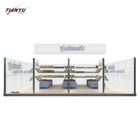 Support publicitaire professionnel pour affichage de bannières flexibles, présentoir de vente, emballage personnalisé, boîte à bijoux avec éclairage