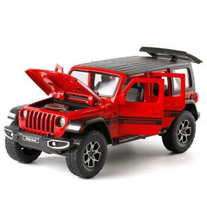 1:<span class=keywords><strong>22</strong></span> <span class=keywords><strong>Rubicon</strong></span> vehículo Diecast modelo acústico-óptico simulación aleación coche juguete modelo para regalos decoración juguete colección modelo de coche - Product Image 1