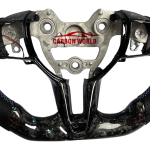 Volante Deportivo de Fibra de Carbono para <span class=keywords><strong>Hyundai</strong></span> Elantra N I30N 2022, Piezas de Mejora para el Interior del Automóvil - Product Image 6