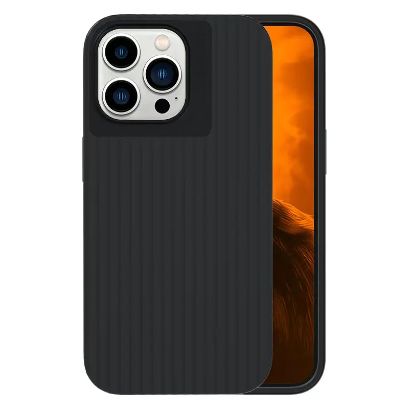 Geili Cell Phone Etui Newest Design Liquid Silicone Case With Aluminum Design Phone Case For Iphone 14 Pro Max