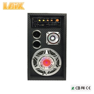 Loa hoạt động trong nhà Laix SS-A4 5 inch, hệ thống âm thanh bass 80W, loa trầm, hộp gỗ, bảng đèn LED, loa sân khấu tích hợp công suất - Product Image 4