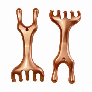 Cepillo de Masaje Corporal de Cinco Garras de Aleación de Zinc para Meridianos Gua Sha - Product Image 1