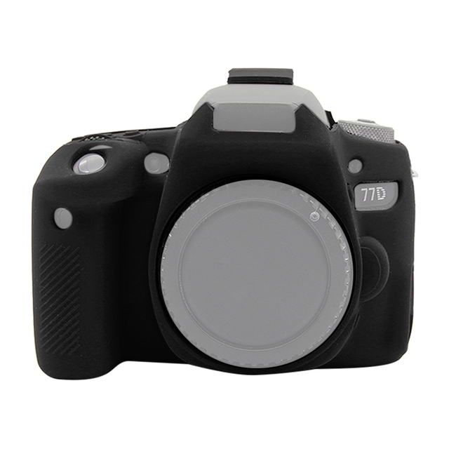 Fashionable and  Lightweight Camera case for PULUZ Soft Silicone Protective Case for Canon EOS 77D