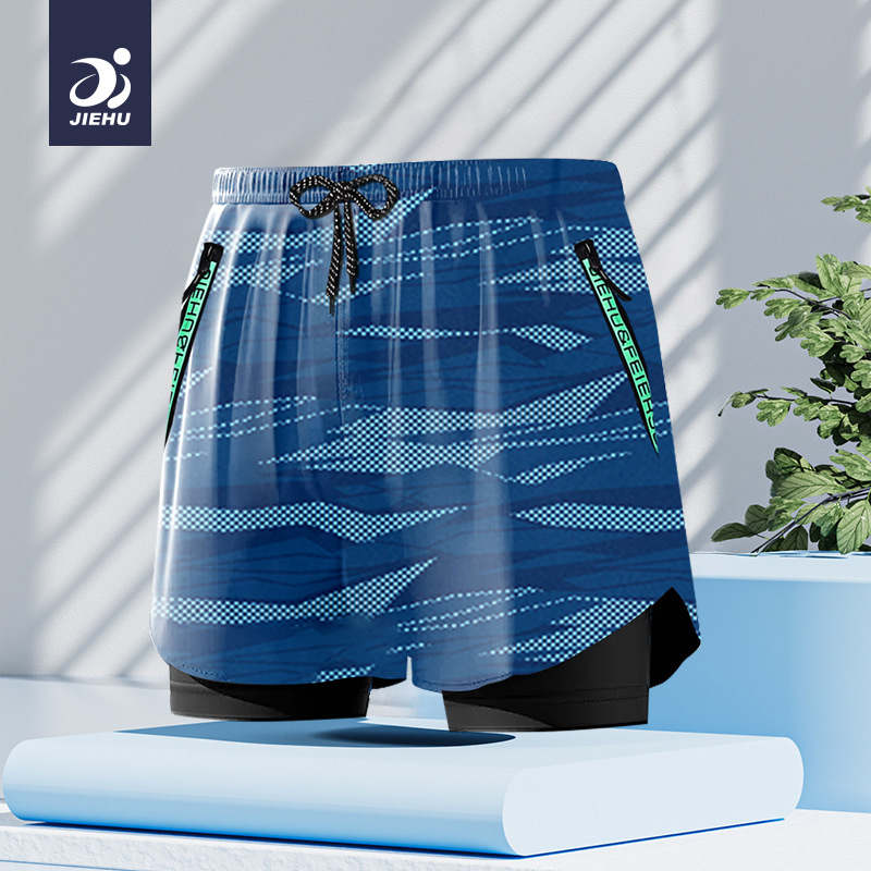 42241 Maillot de bain simple [avec poches]