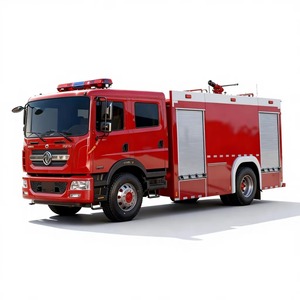 Camión de Bomberos Dongfeng Dolika D9 Nuevo con Tanque Combinado de Agua y Espuma |   Vehículo de Rescate de Emergencia con Motor Cummins, Económico - Product Image 1