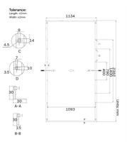 Panneau solaire LONGi Hi-MO X10 635W-650W LR7-72HVH HPBC 2.0 N-Type Monofacial Module PV IP68 Boîtier de jonction Tension de système DC1500V