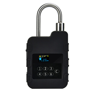 ZC-G380 Cadenas GPS 4G et Beidou double mode avec mot de passe, carte RFID et surveillance sans fil pour le transport de marchandises