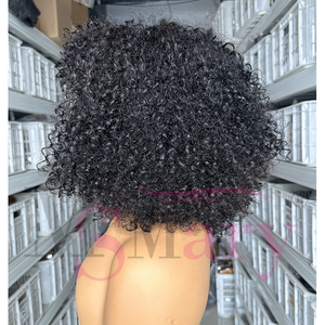 Perruque artisanale pleine densité, rebondissante, en <span class=keywords><strong>cheveux</strong></span> humains vierges vietnamiens bruts doublement étirés, avec <span class=keywords><strong>frange</strong></span>, par le fournisseur SDD - Product Image 5