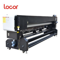 Impresora Plotter de Formato Grande Locor de 10 pies (3.2 m) XP600/I3200 con Tinta Eco Solvente